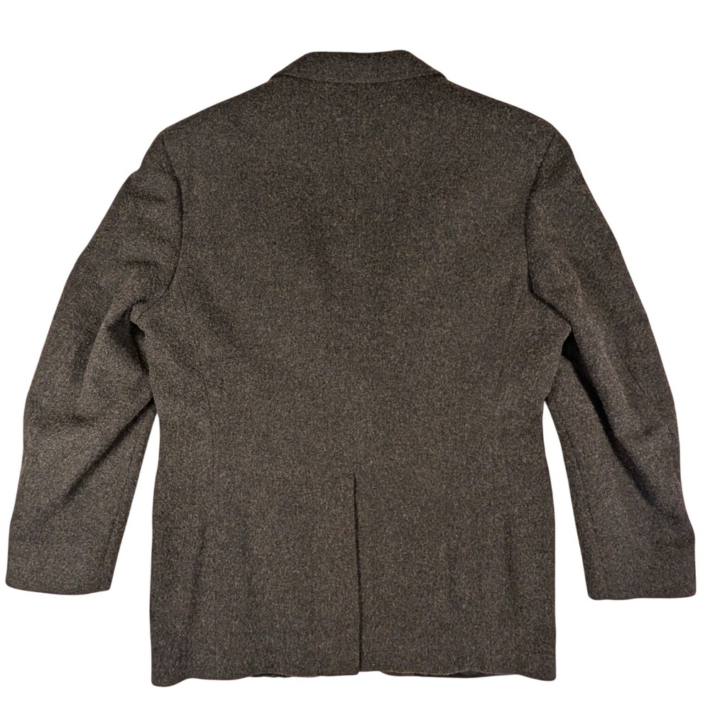 Vintage 100% Cashmere Hunter Haig Blazer Mens‎ Charcoal 2 Button Sport Coat 42R - Picture 3 of 13